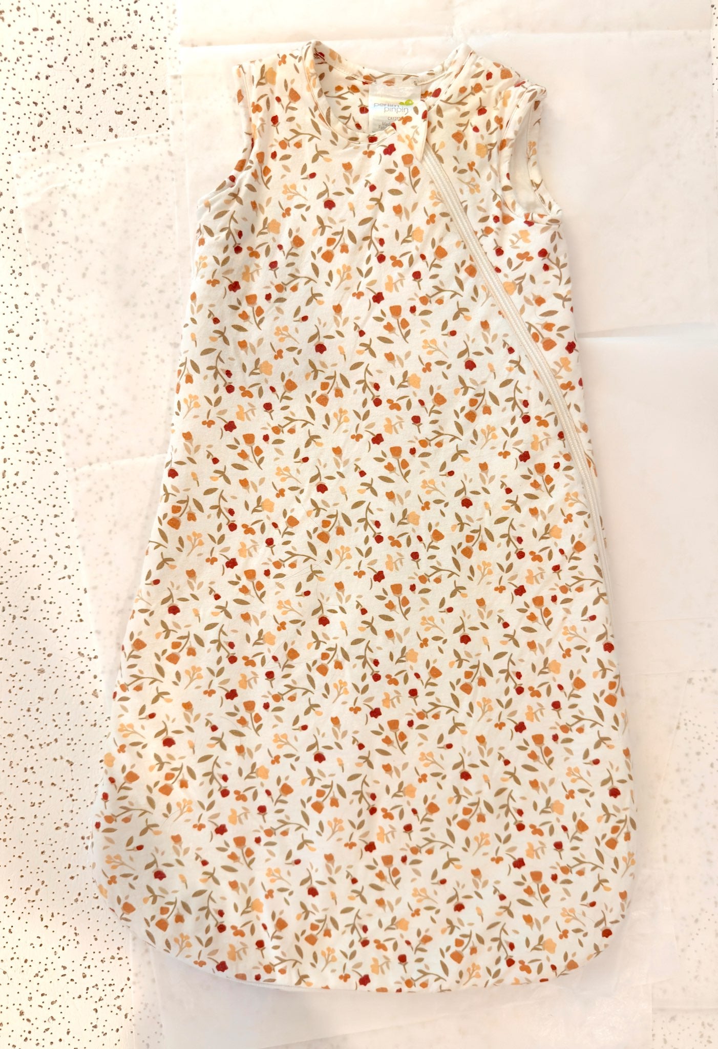 Perlimpinpin Bamboo Quilted Sleep Sack - 2.5 TOG , 0-6 Months (Small)