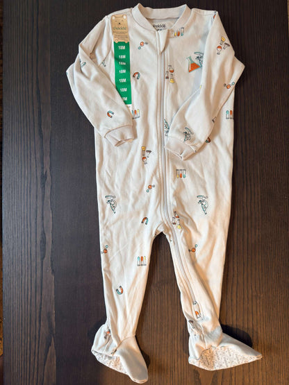 NWT - Set of 3 Pekkle Pajamas, Kids 18 Month (12-18M)