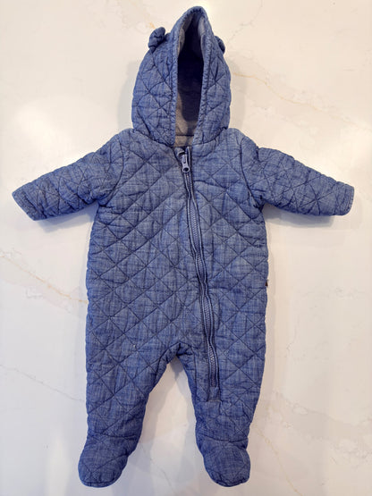 Baby Gap Quilted Bunting Suit, Kids 6 Month (3-6M)