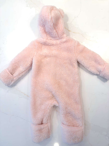 Pink Bunting Suit - 6-9 Months, Kids 9 Month (6-9M)