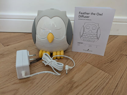 Feather the Owl Diffuser and white noise machine- Young Living