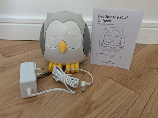 Feather the Owl Diffuser and white noise machine- Young Living