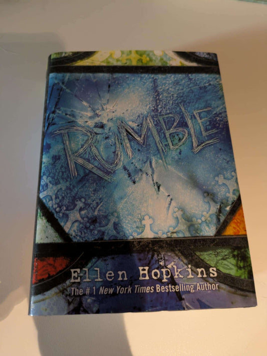 Hardcover book - Rumble by Ellen Hopkins