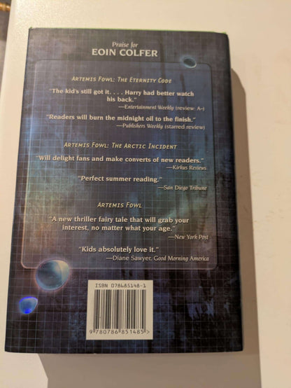 The supernaturalist - Eoin Colfer Hardcover book
