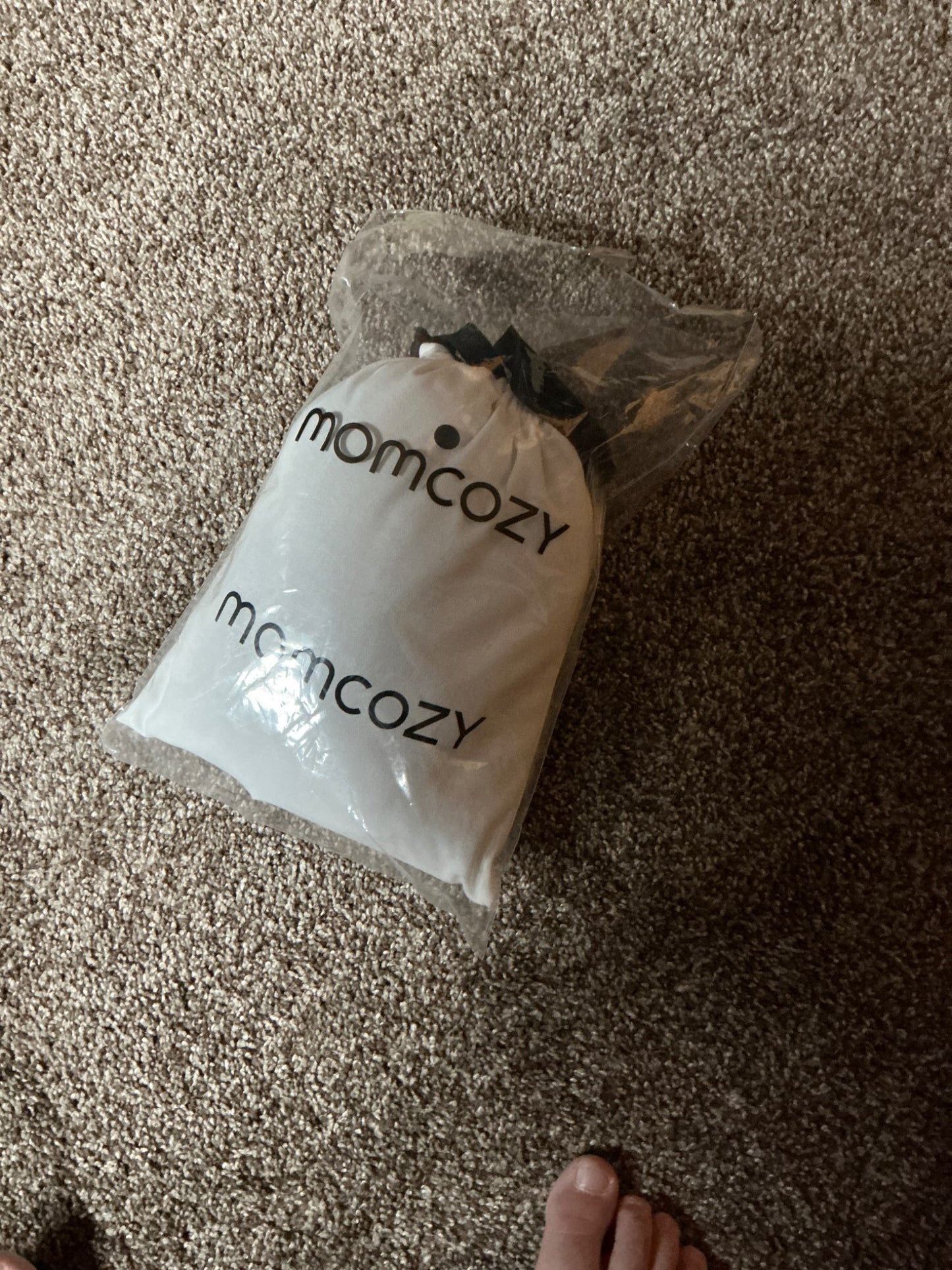 Momcozy Baby Wrap Sling, Adjustable Carrier for Newborn, Deep Grey