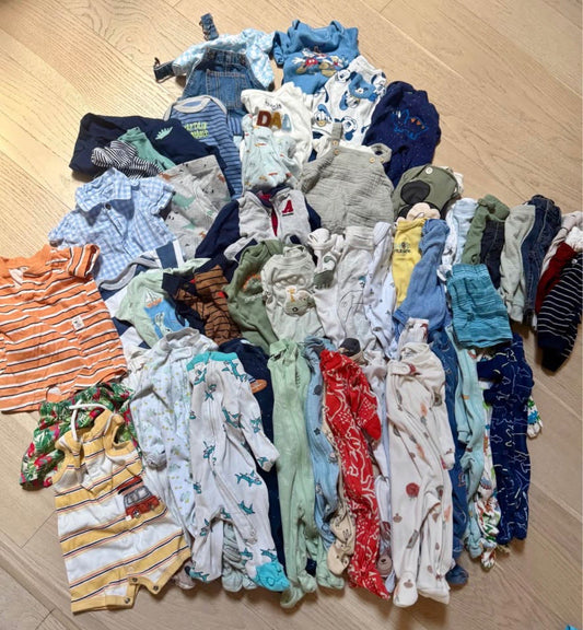 0-3 months clothing bundle - boy, Kids 3 Month (0-3M)