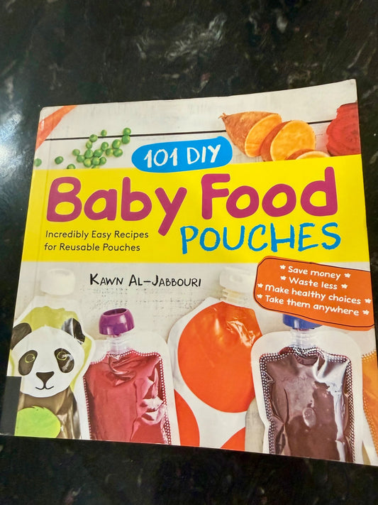 Book - 101 DIY baby food pouches