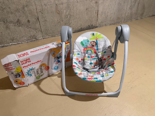 Bright Starts Playful Paradise Portable Swing