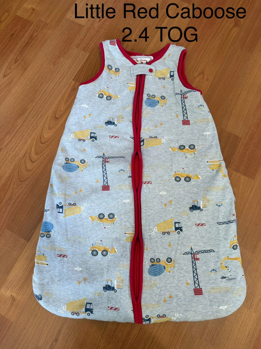 Little Red Caboose, 6-12 Months (Medium)