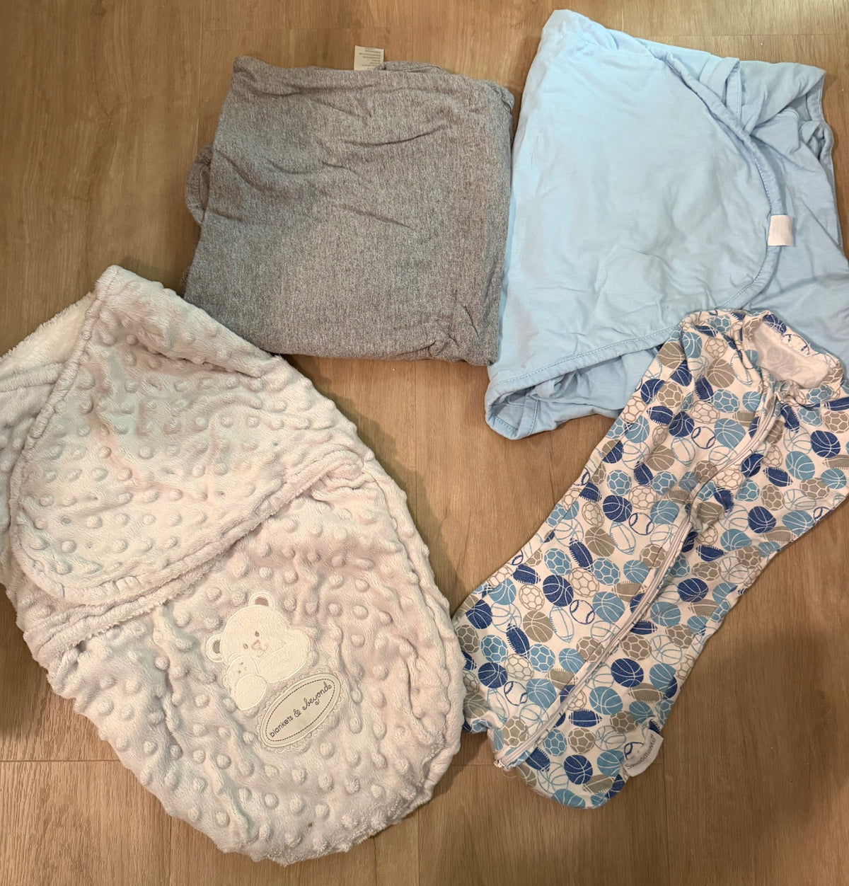 Newborn Sleep Sack & Swaddle Bundle , 0-3 Months (Newborn)