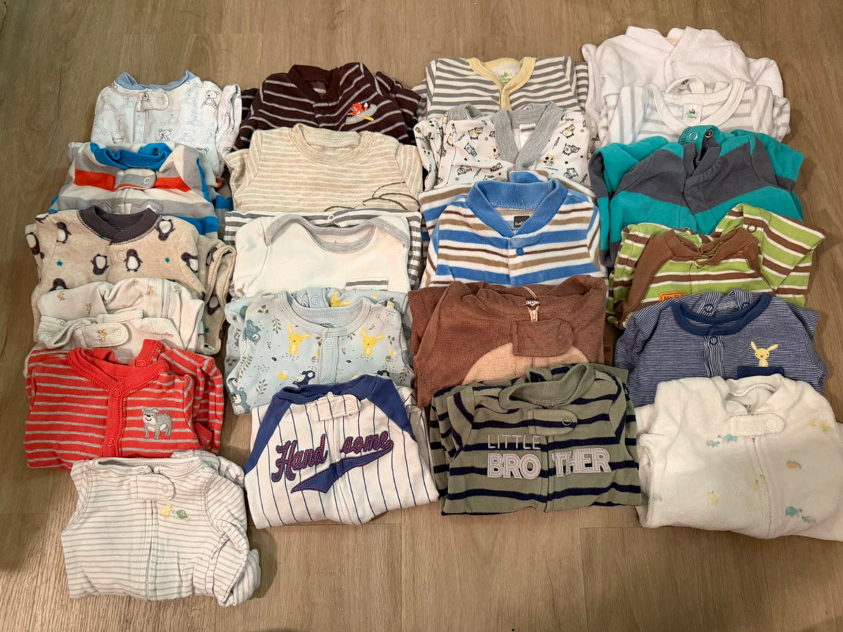 22 Newborn Sleepers Bundle, Kids Newborn