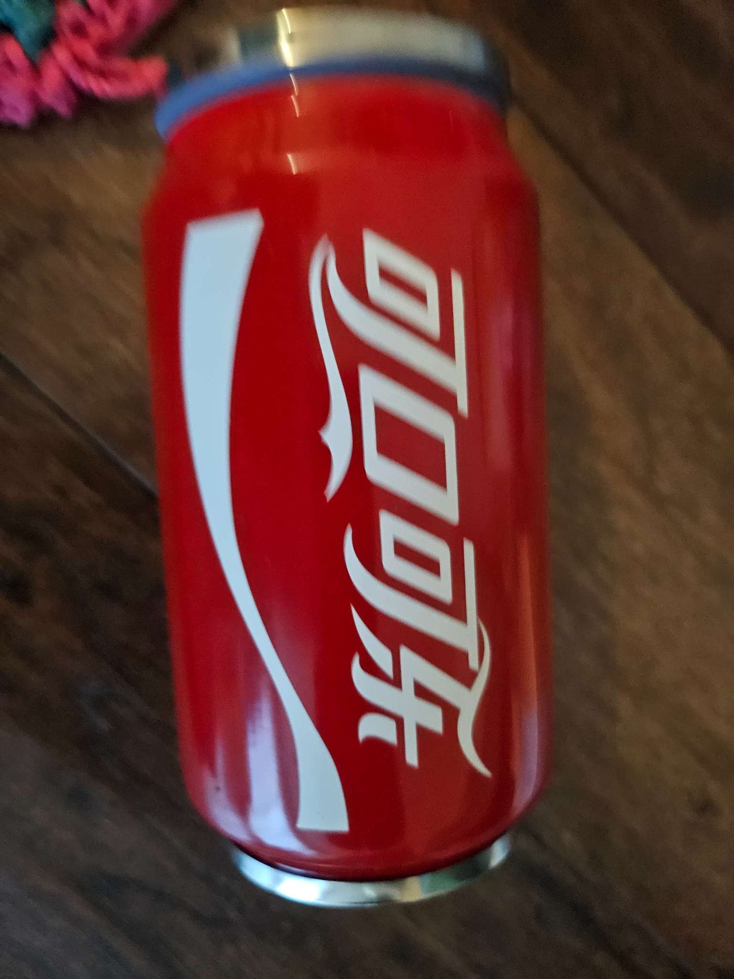 Coca-Cola Soda Can Shaped Insulated Travel Tumbler with Flip Straw Top