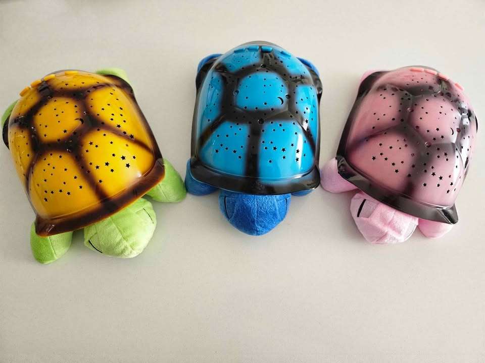 Cute Turtle Design Led Night Light- Star Projector.