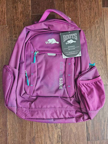 NEW Purple Roots backpack