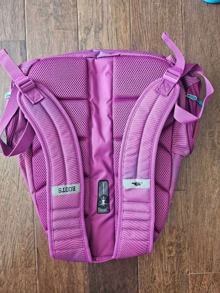 NEW Purple Roots backpack