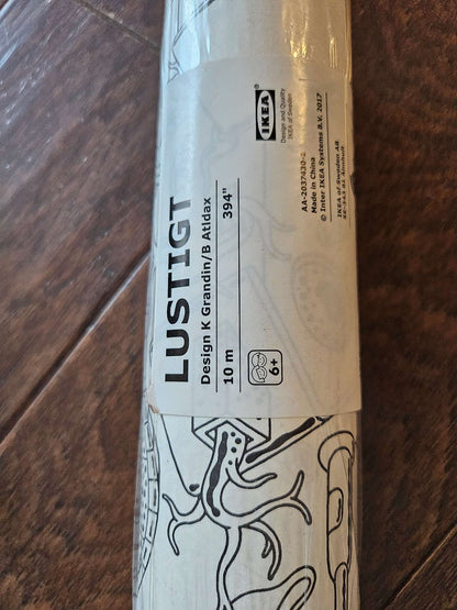 IKEA LUSTIGT Coloring Paper Roll