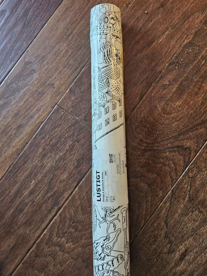 IKEA LUSTIGT Coloring Paper Roll