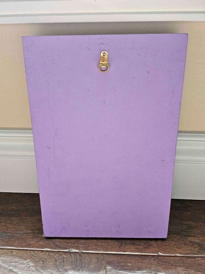 Handmade FRIENDS TV Show String Art Key Holder - Monica's Purple Door