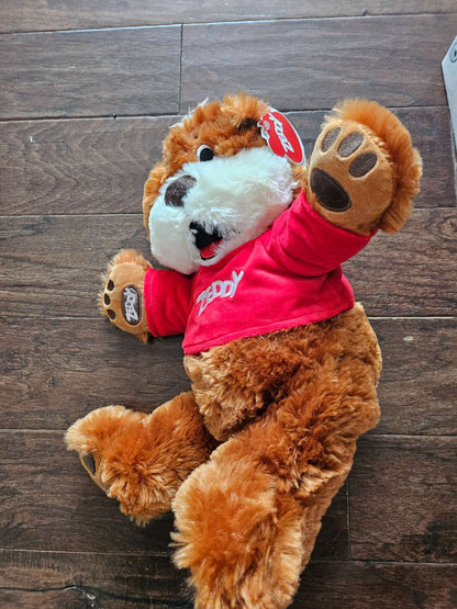 Zellers Zeddy Bear Plush Stuffed Animal | Canadian Department Store Mascot