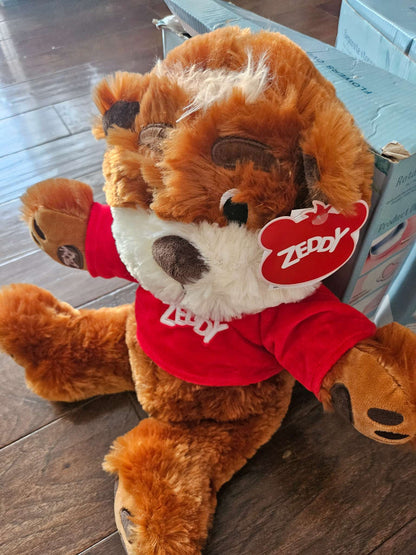 Zellers Zeddy Bear Plush Stuffed Animal | Canadian Department Store Mascot