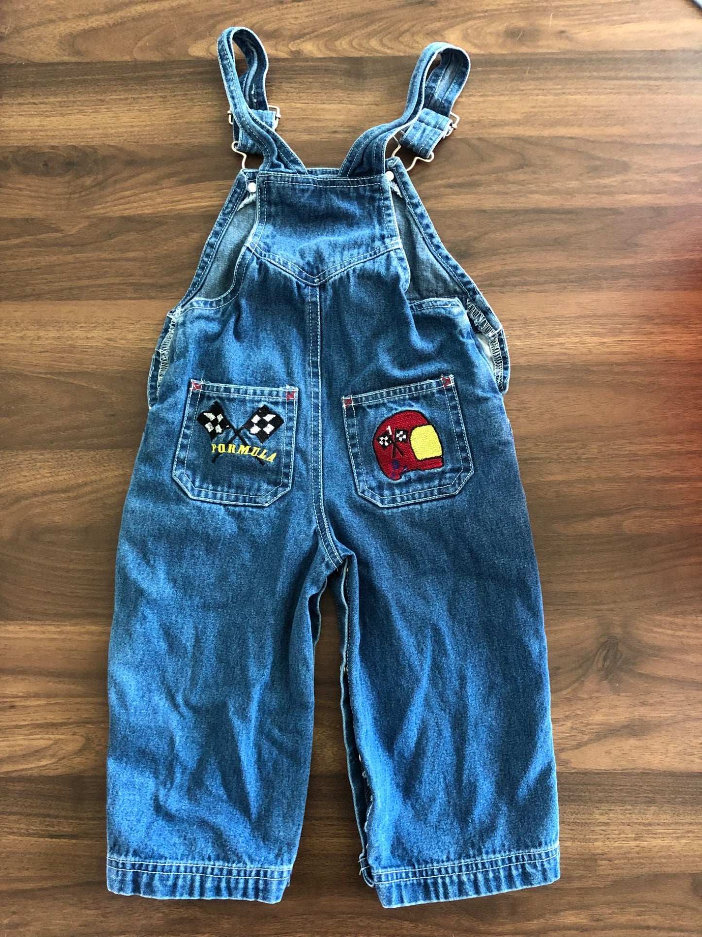 Toddler F1 Race Car Overalls, 12-18M, Kids 18 Month (12-18M)