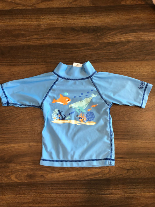 Toddler Swim Shirt Rash Guard, 2T, Kids 2T