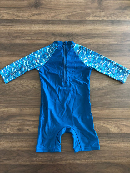 Toddler Long Sleeve Swim Suit , 24-36M/3T, Kids 3T