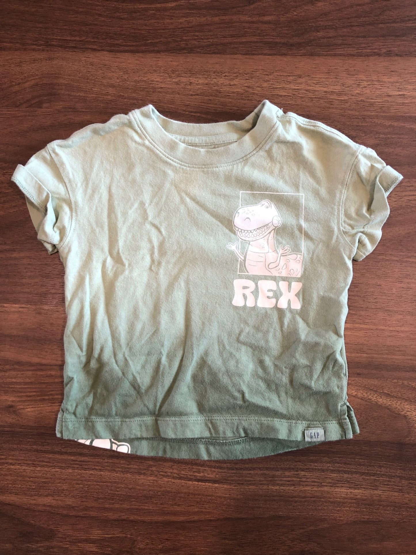 Toddler Toy Story Rex Short Sleeve T-shirt, 18-24M, Kids 24 Month (18-24M)