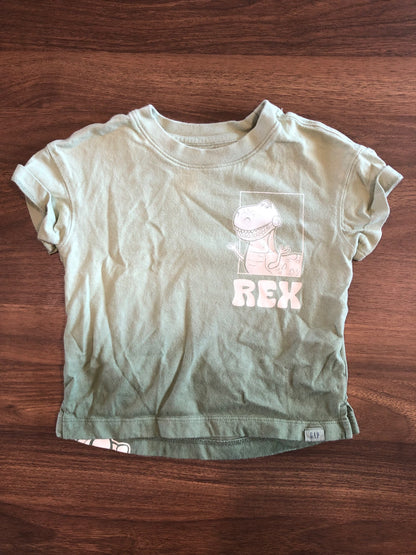 Toddler Toy Story Rex Short Sleeve T-shirt, 18-24M, Kids 24 Month (18-24M)