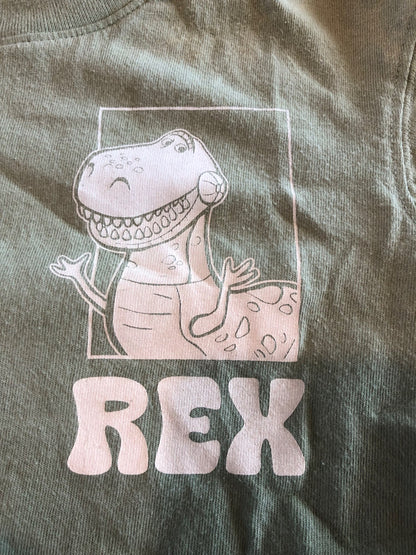 Toddler Toy Story Rex Short Sleeve T-shirt, 18-24M, Kids 24 Month (18-24M)