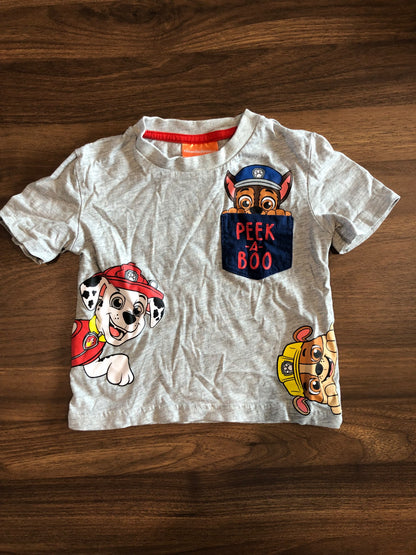 Toddler Paw Patrol Short Sleeve T-Shirt, 2T, Kids 2T