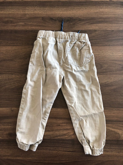 Toddler Boy Khaki Pants, Jogger Style, 18M, Kids 18 Month (12-18M)