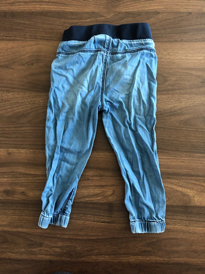 Toddler Boy Denim Colored Jogger Pants, 2T, Kids 2T