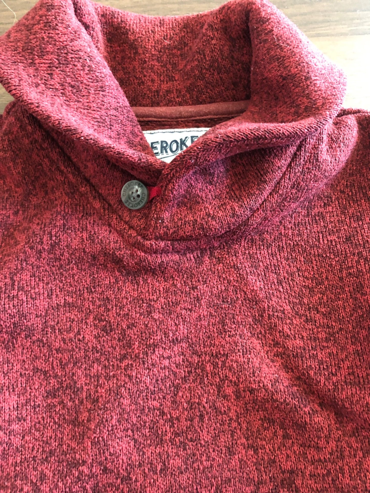 Toddler Burgundy Fleece Pullover Sweater, 3T, Kids 3T