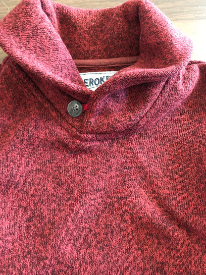 Toddler Burgundy Fleece Pullover Sweater, 3T, Kids 3T