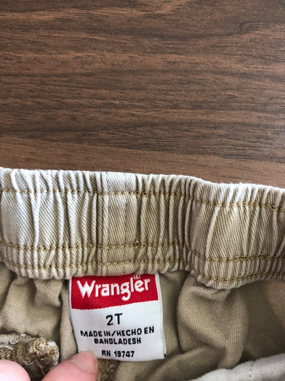 Toddler Wrangler Khaki Pants, Jogger Style, 2T, Kids 2T