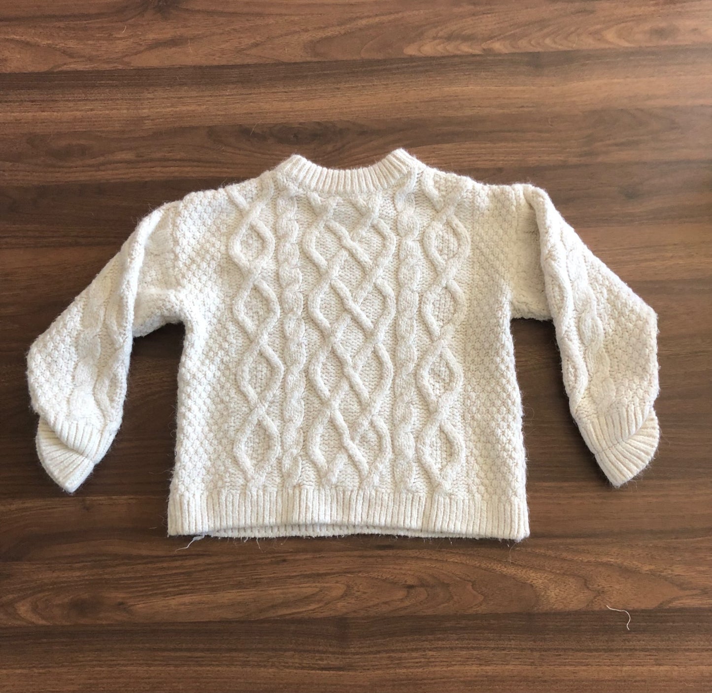 Zara Toddler Cable Knit Sweater, 4T, Kids 4/4T