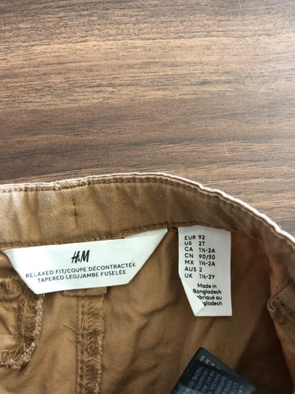 Toddler Brown Dress Pant/Everyday Pant, 2T, Kids 2T
