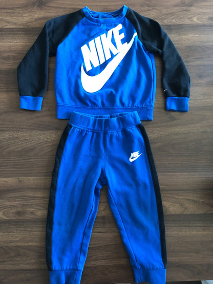 Nike Toddler Sweatsuit Outfit, Crewneck and pants, 3T, Kids 3T
