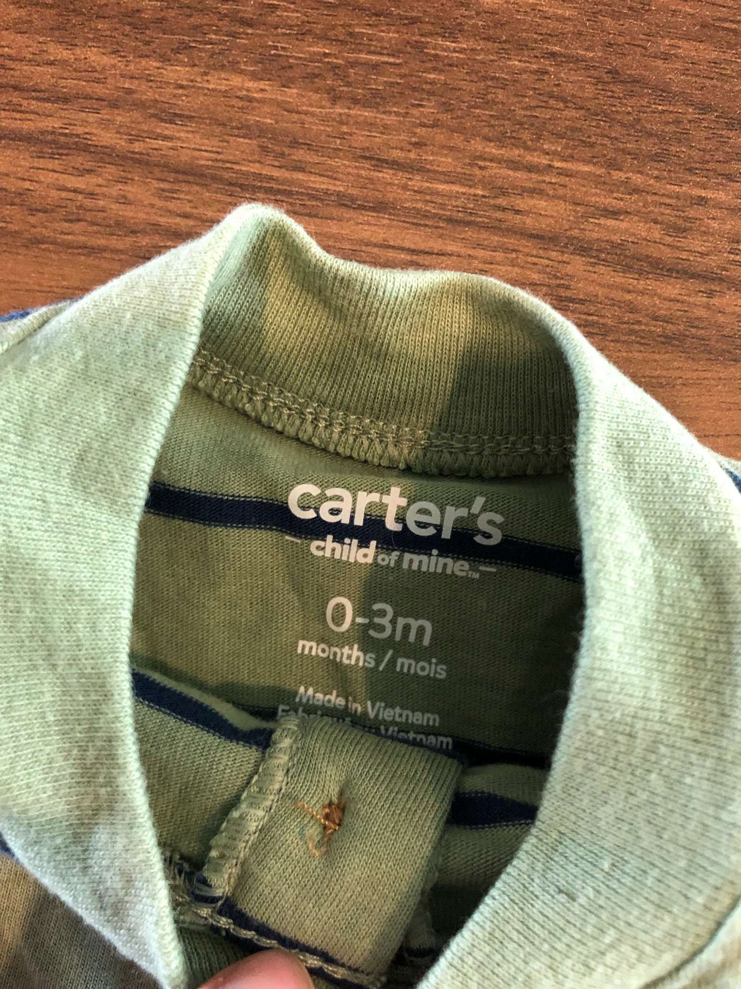 Carter's Baby Boy Outfit Set, Shirt & Shorts, Bodysuit, Dinos, 0-3M, Kids 3 Month (0-3M)