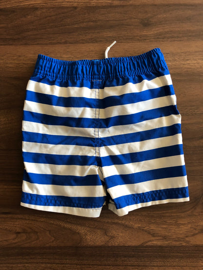 Toddler Boys Striped Swim Shorts, 12-18M, Kids 18 Month (12-18M)