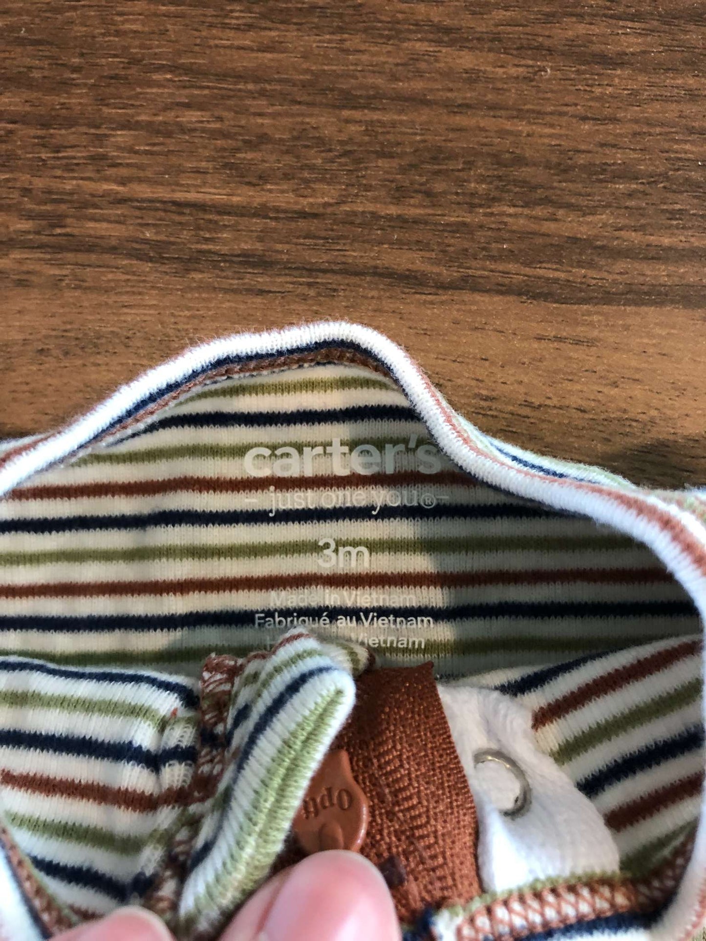 Carter's Zipper Onsie Bundle, 0-3M, Kids 3 Month (0-3M)