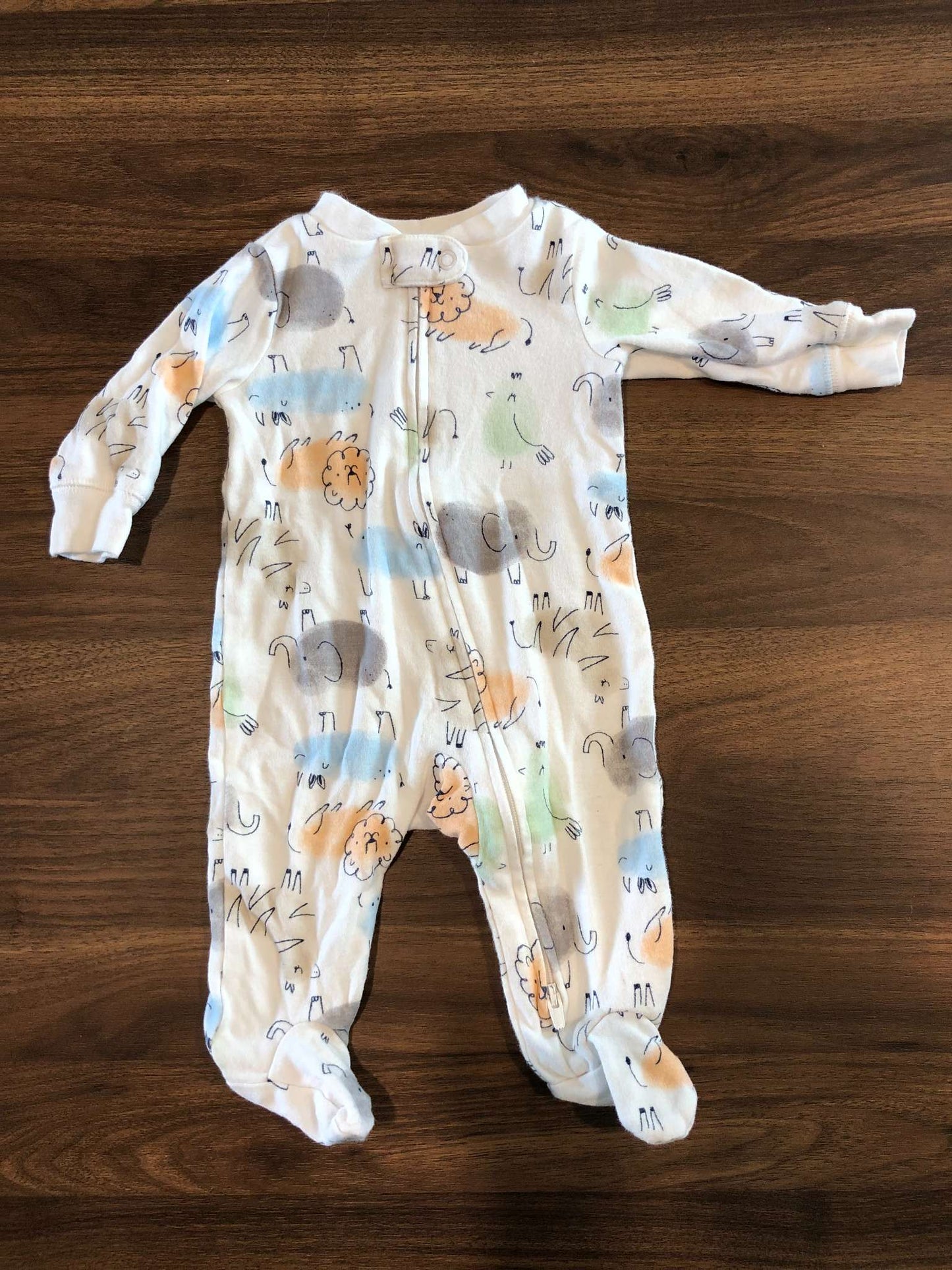 Carter's Zipper Onsie Bundle, 0-3M, Kids 3 Month (0-3M)
