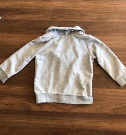 Toddler Button-up Grey Sweater/Jacket, 18-24M, Kids 24 Month (18-24M)