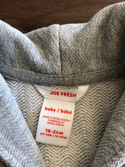 Toddler Button-up Grey Sweater/Jacket, 18-24M, Kids 24 Month (18-24M)