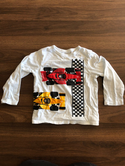 Toddler F1 Race Car Long Sleeve Shirt, 2T, Kids 2T