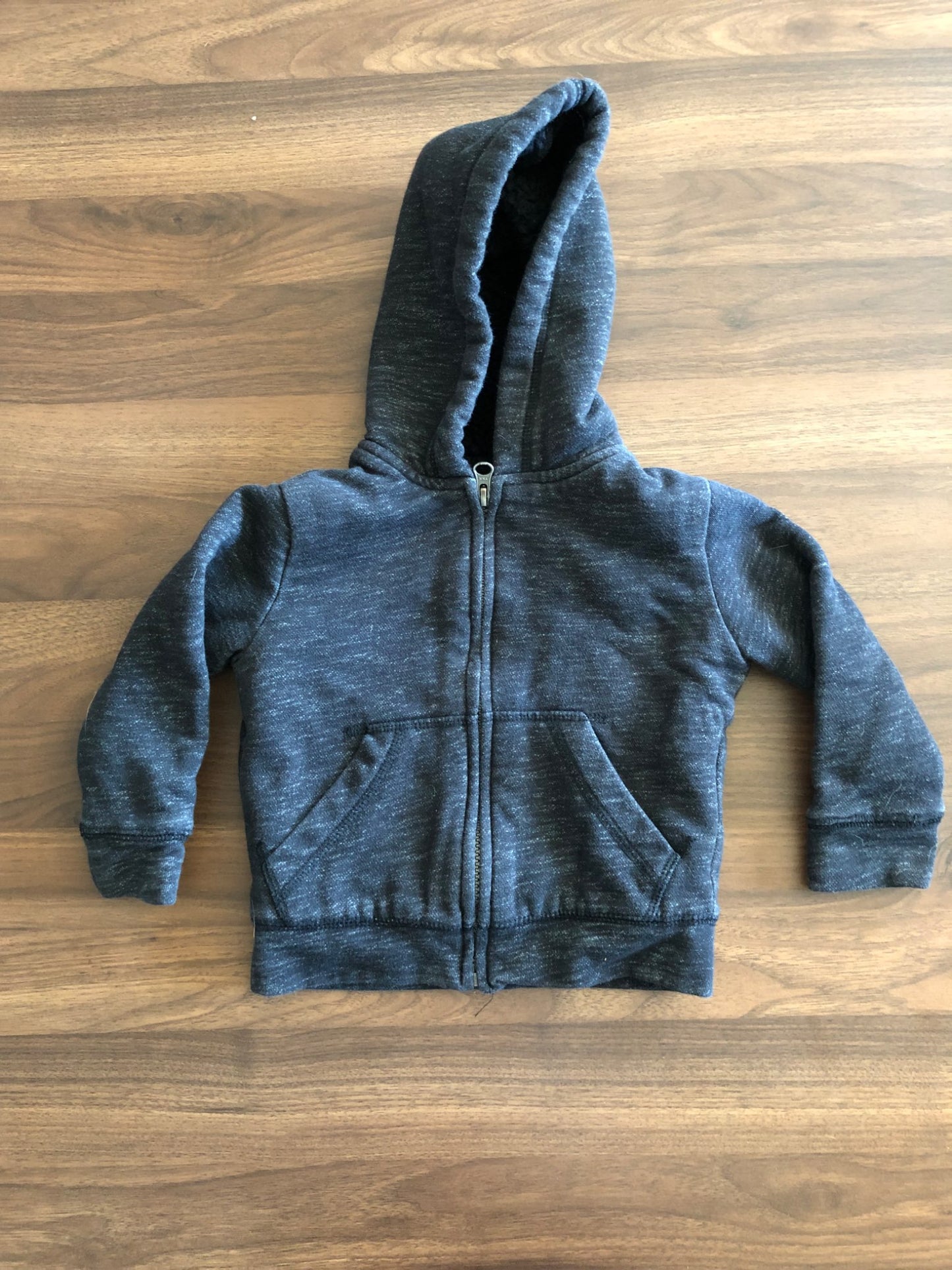 Toddler Fleece Lined Zip-up Hoodie, 2T, Kids 2T