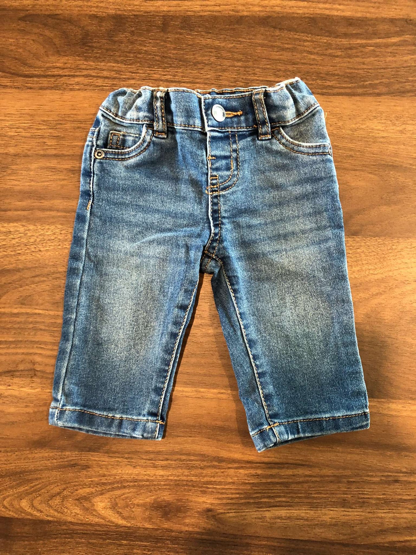 Baby Boy Jeans, 0-3M, Kids 3 Month (0-3M)