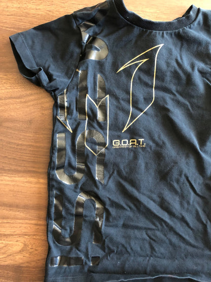 Messi Short Sleeve Black T-shirt, 4T, Kids 4/4T