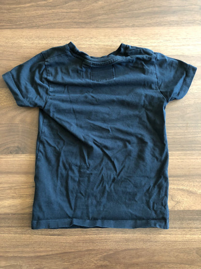 Messi Short Sleeve Black T-shirt, 4T, Kids 4/4T